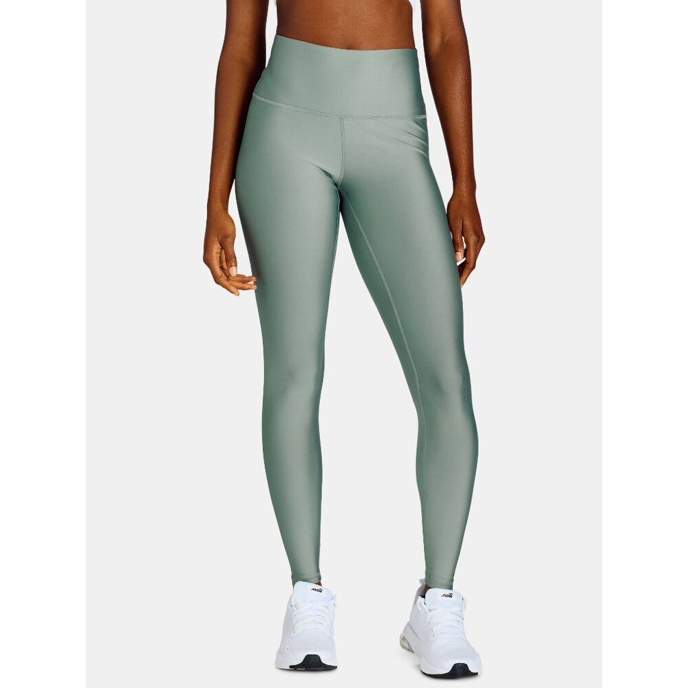 Avia Women's Shine 7/8 Leggings, size M, color black lapis